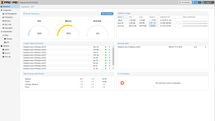 Proxmox Backup Server (beta) - Dashboard